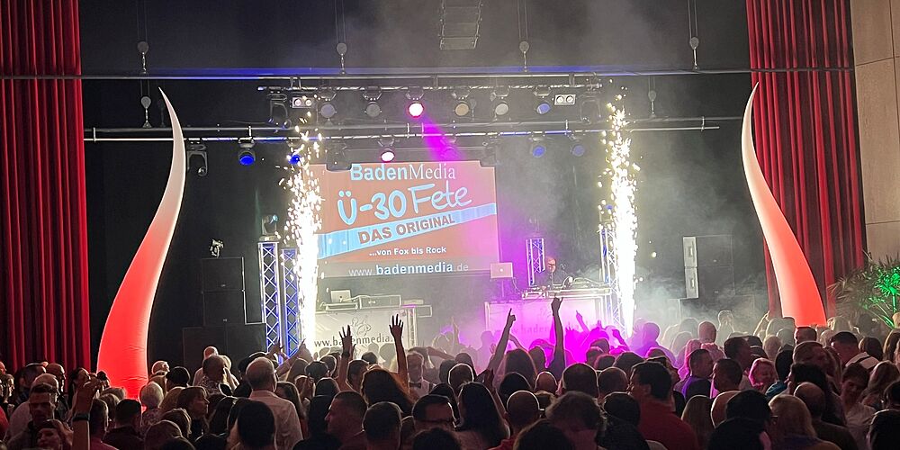 Die Original BadenMedia Ü30 Fete XXL – zurück in Rastatt!